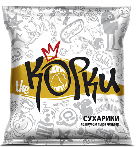 «KORKI» with flavor of cheddar cheese