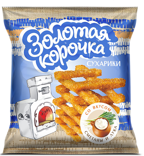 Сухарики со вкусом of sour cream and onion
