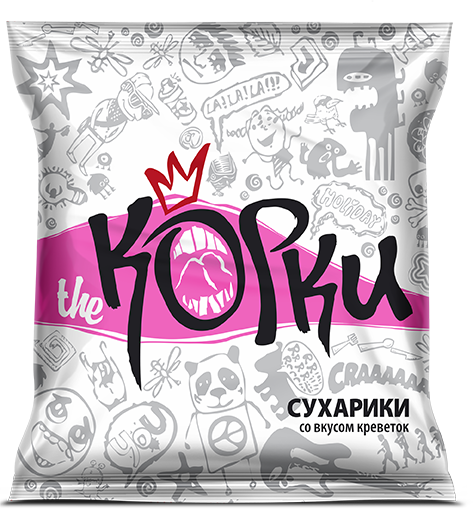 «KORKI» with flavor of shrimps